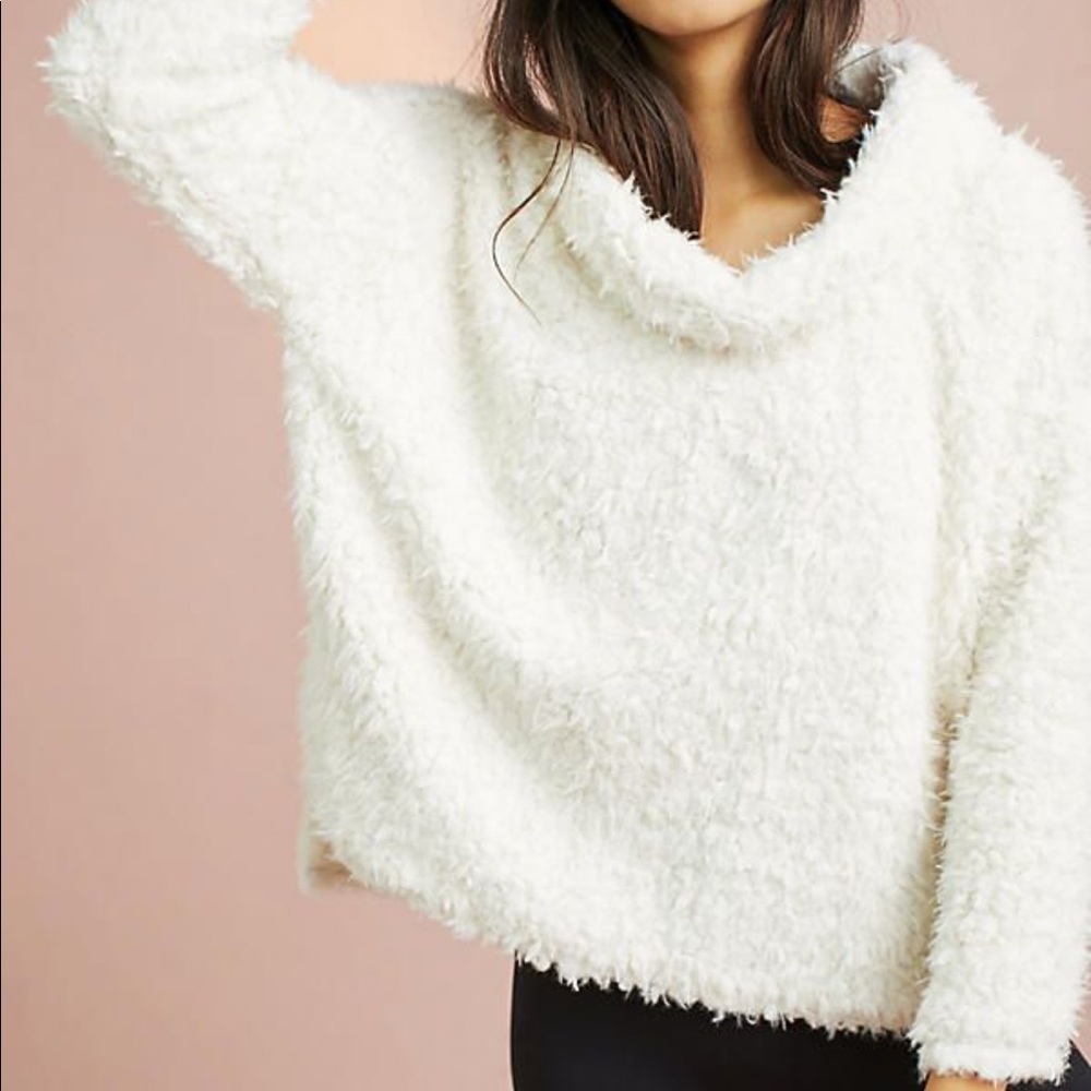 Anthropologie “Saturday Sunday” Sherpa Pullover - Picture 1 of 7